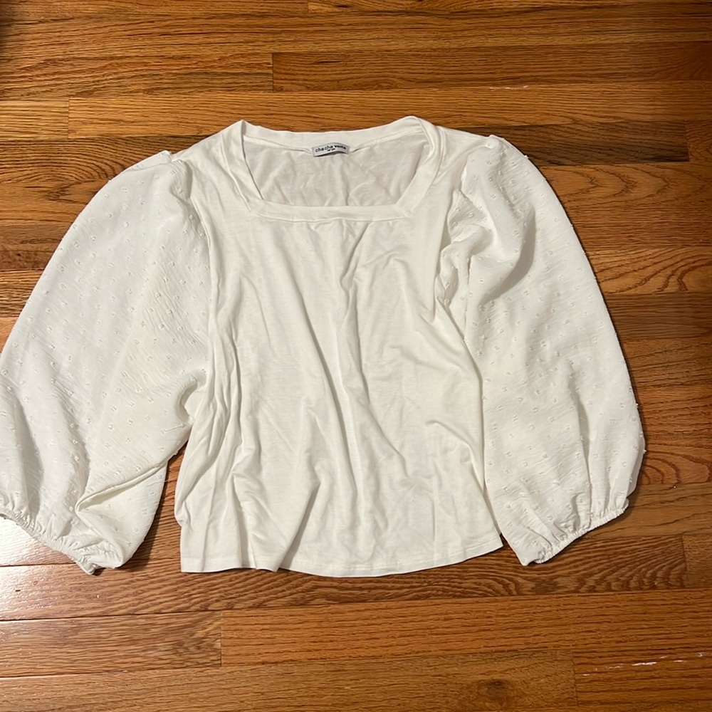 fancy long sleeve top